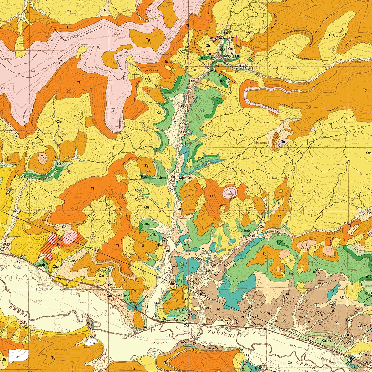 Geologic Map of the Signal Peak Quadrangle, Gunnison County, Colorado