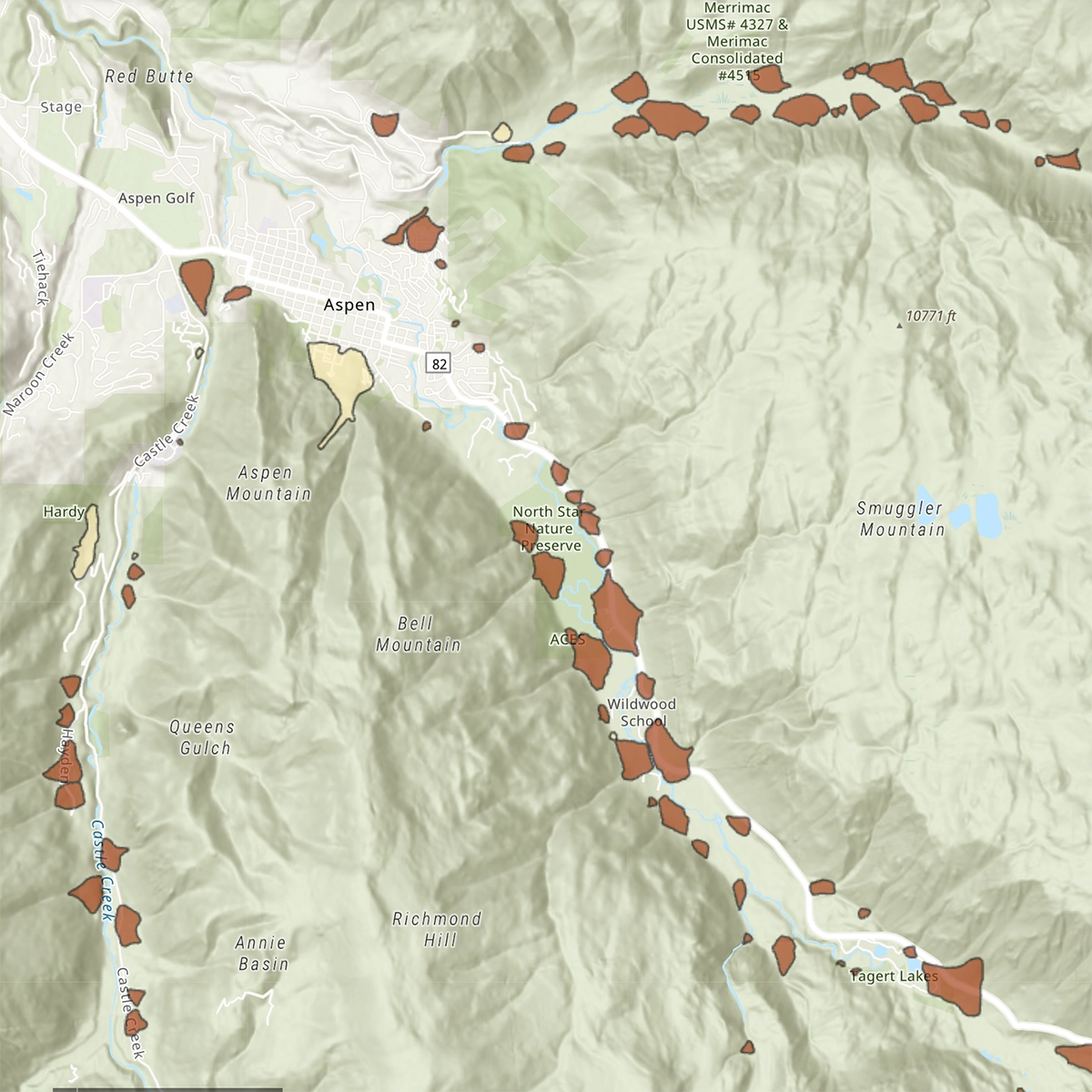 ON-006-18D Alluvial Fan Mapping of Pitkin County, Colorado (Map)