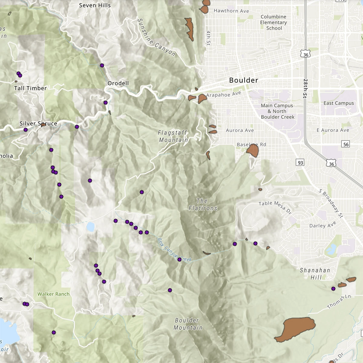 ON-006-19M Alluvial Fan Mapping of Boulder County, Colorado (Map)