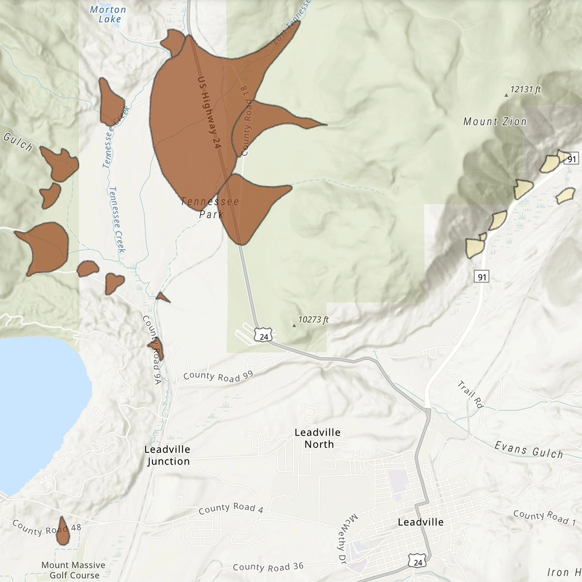 ON-006-24M Alluvial Fan Mapping of Lake County, Colorado (Map)