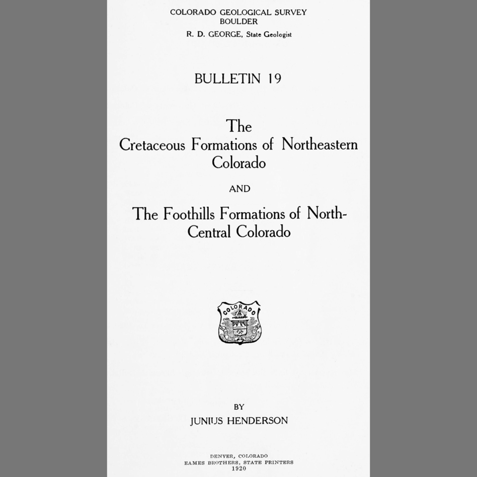 Coligardo Raton OF-80-04 Coal Bed Methane Potential of the Raton Mesa Coal Region ...