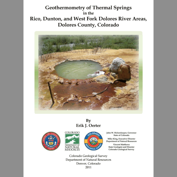 ENE-2011-01 Geothermometry of Thermal Springs in the Rico, Dunton, and West Fork Dolores River Areas, Dolores County, Colorado