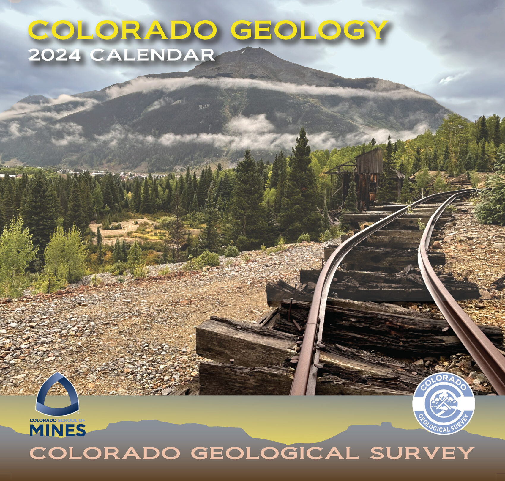 2024 Colorado Geology Calendar Colorado Geological Survey   GEO 2024 01 Cover 1700x1618 