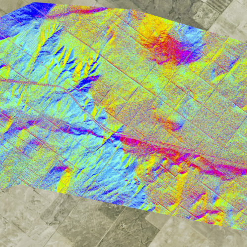 MI-97 LiDAR-Based Map of the Cheraw Fault Scarp. Graphic credit: Colorado Geological Survey