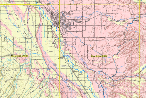 Concrete Susceptibility to Corrosive Soil in Montrose County, Colorado (detail)