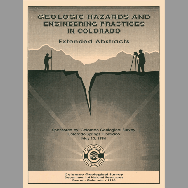 HAZ-1996-02 Geologic Hazards and Engineering Practices in Colorado