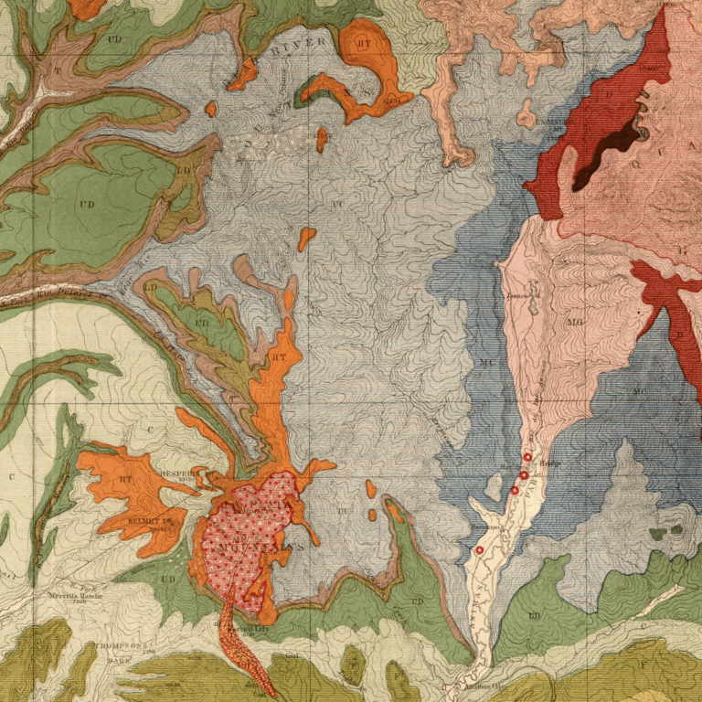 HM-01-04 1877 Geologic Map of Colorado (Hayden) - Colorado Geological ...