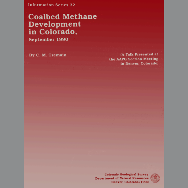 IS-32 Coalbed Methane Development in Colorado, September 1990
