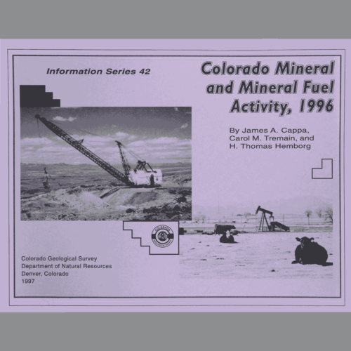 IS-42 Colorado Minerals and Mineral Fuel Activity, 1996