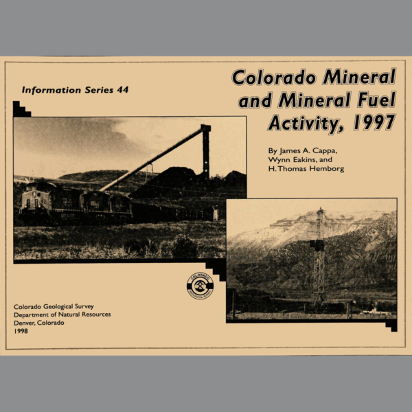 IS-44 Colorado Mineral and Mineral Fuel Activity, 1997