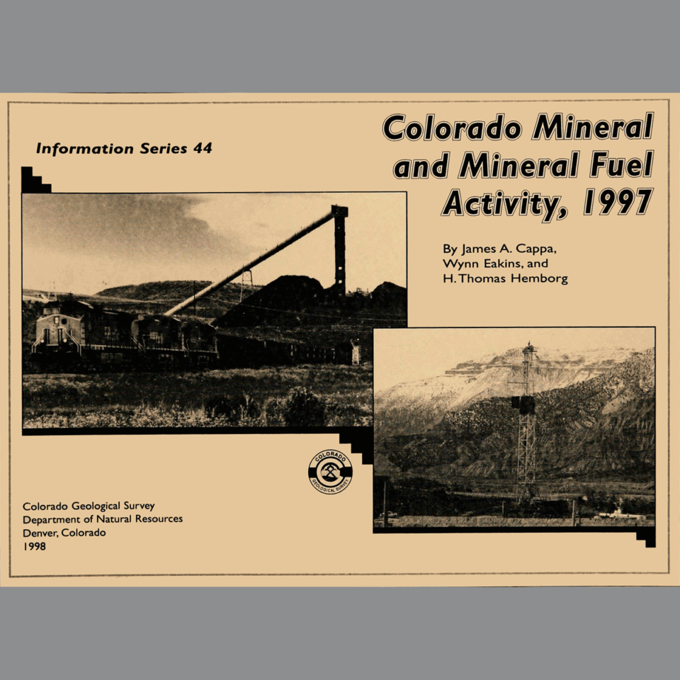 OF-90-01 Mesaverde Cross Sections, Piceance Basin, Colorado: Index to ...