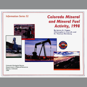 IS-52 Colorado Mineral and Mineral Fuel Activity, 1998