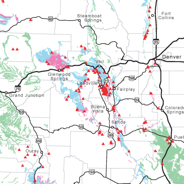 IS-57 Database of Geochemical Analyses of Carbonate Rocks in Colorado