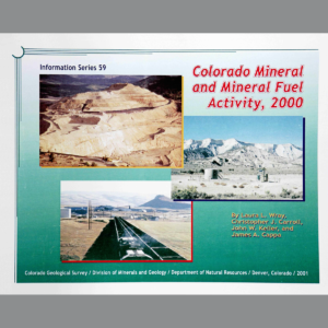 IS-59 Colorado Mineral and Mineral Fuel Activity 2000