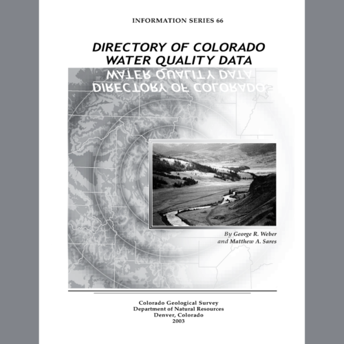 IS-66 Directory of Colorado Water Quality Data
