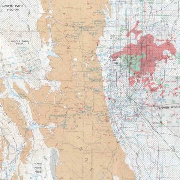 MI-13 Energy Resources Map of Colorado (detail)