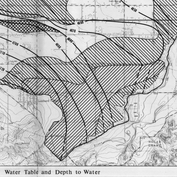 MS-02 Hydrogeology of St. Charles Mesa, Pueblo County, Colorado (detail)