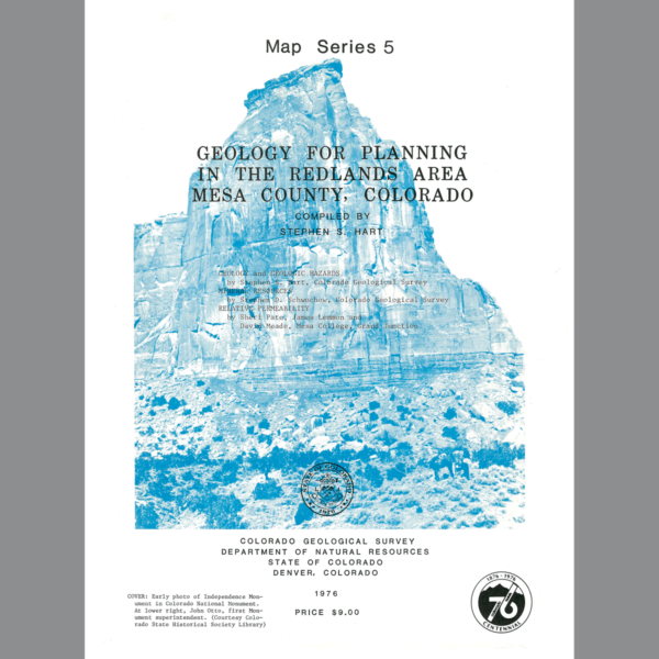 MS-05 Geology for Planning in the Redlands Area Mesa County, Colorado