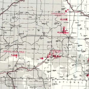 MS-12 Map of Licensed Coal Mines in Colorado as of 01 June 1978 (detail)