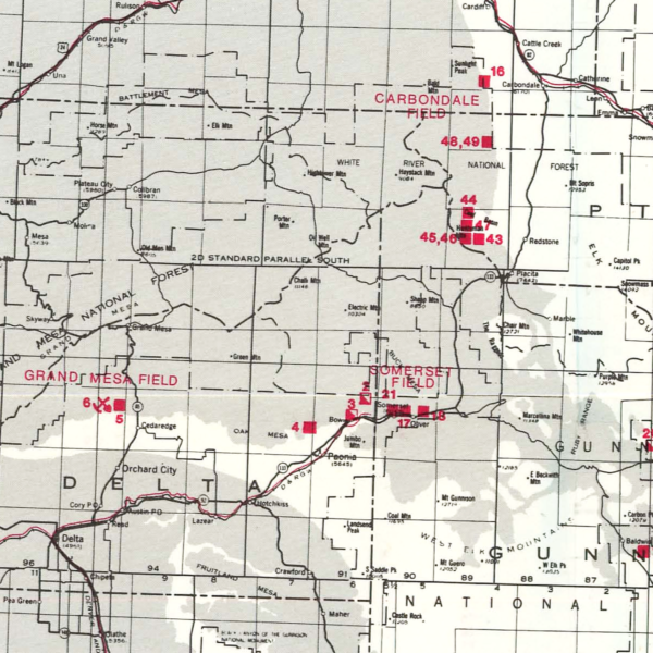 MS-12 Map of Licensed Coal Mines in Colorado as of 01 June 1978 (detail)
