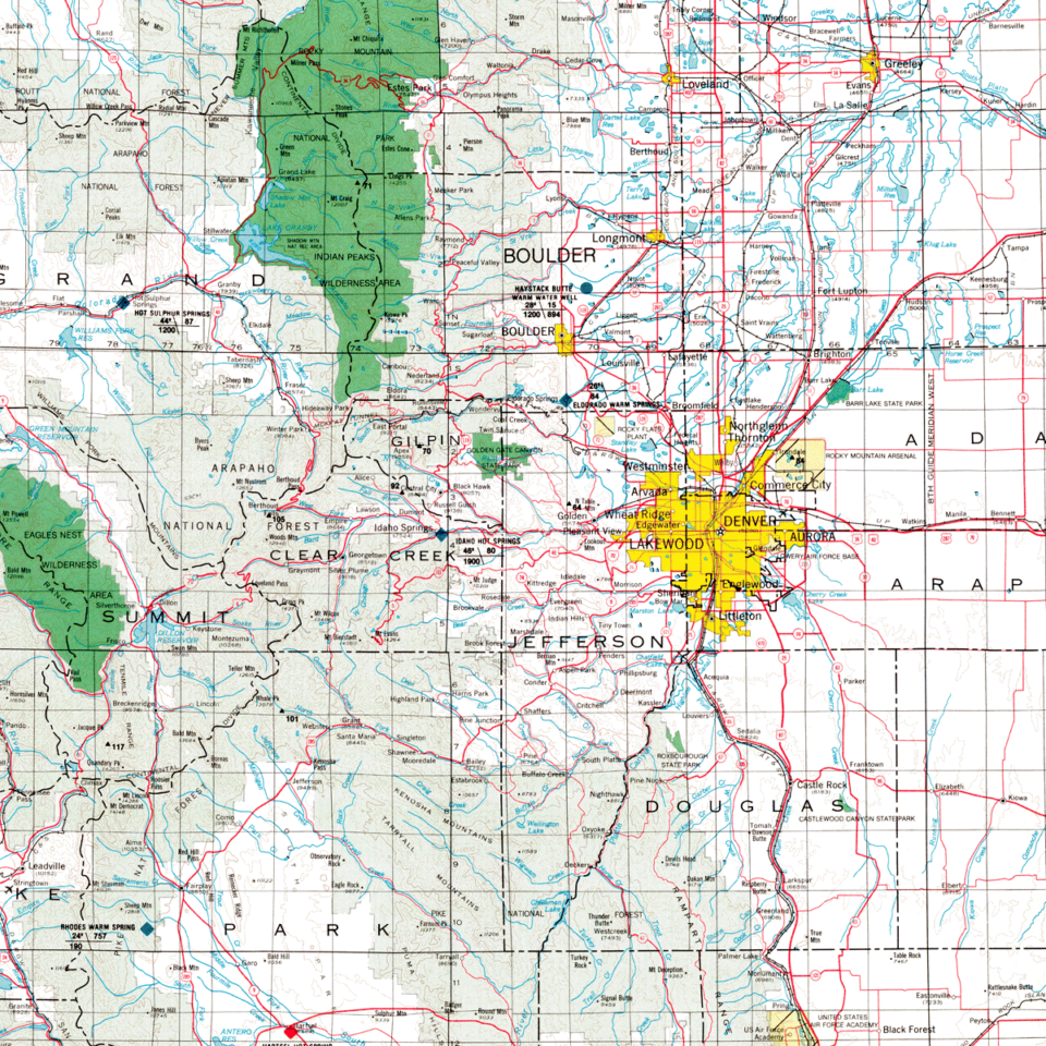 MS-14 Geothermal Resources of Colorado - Colorado Geological Survey