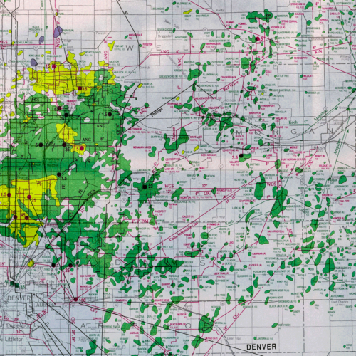 MS-26 Oil and Gas Fields Map of Colorado, 1991 - Colorado Geological Survey