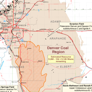 MS-43 Coal Resource Maps of Colorado (detail)
