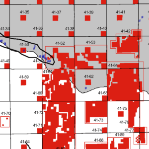 OF-03-07 Evaluation of Mineral and Mineral Fuel Potential of El Paso County State Mineral Lands Administered by the Colorado State Land Board (detail)
