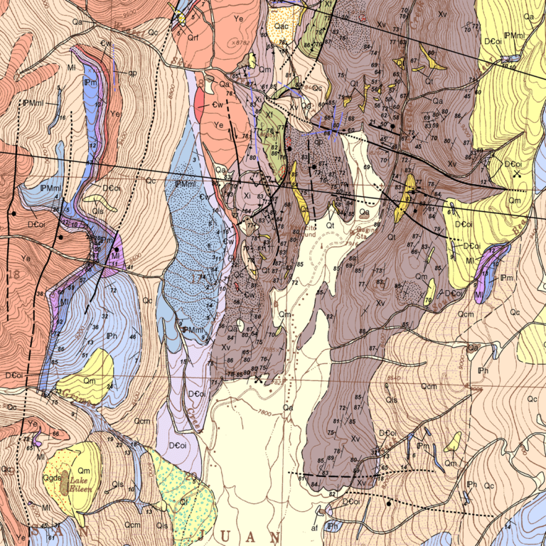 OF0409 Geologic Map of the Vallecito Reservoir Quadrangle, La Plata