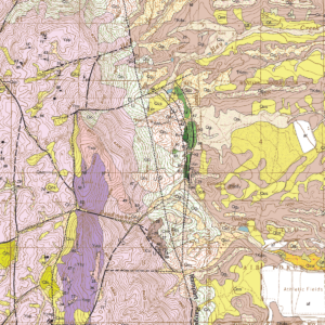 OF-06-06 Geologic Map of the Palmer Lake Quadrangle, El Paso County, Colorado (detail)