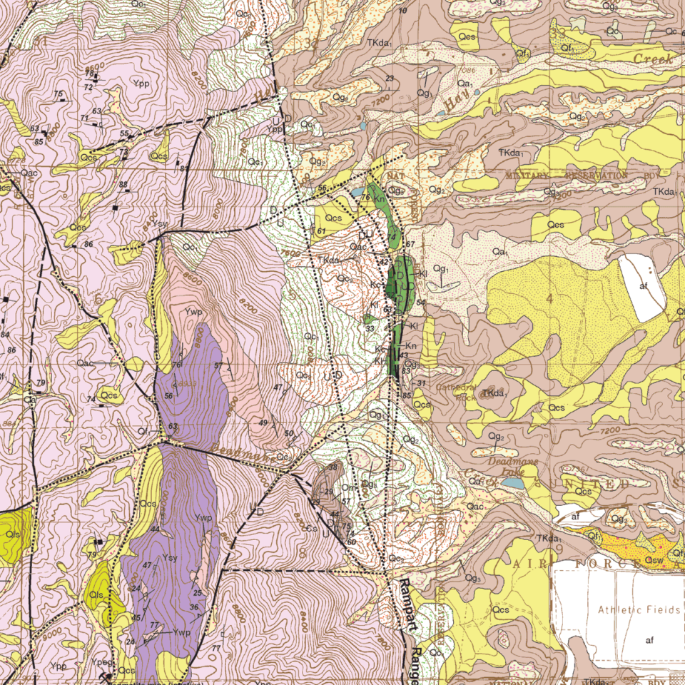 OF-06-06 Geologic Map of the Palmer Lake Quadrangle, El Paso County ...
