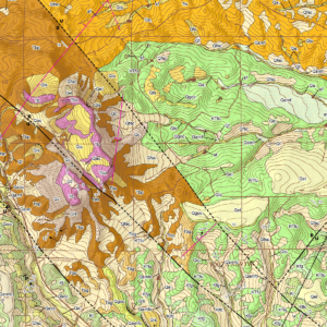OF-14-12 Geologic Map of the Craig Quadrangle, Moffat County, Colorado (detail)