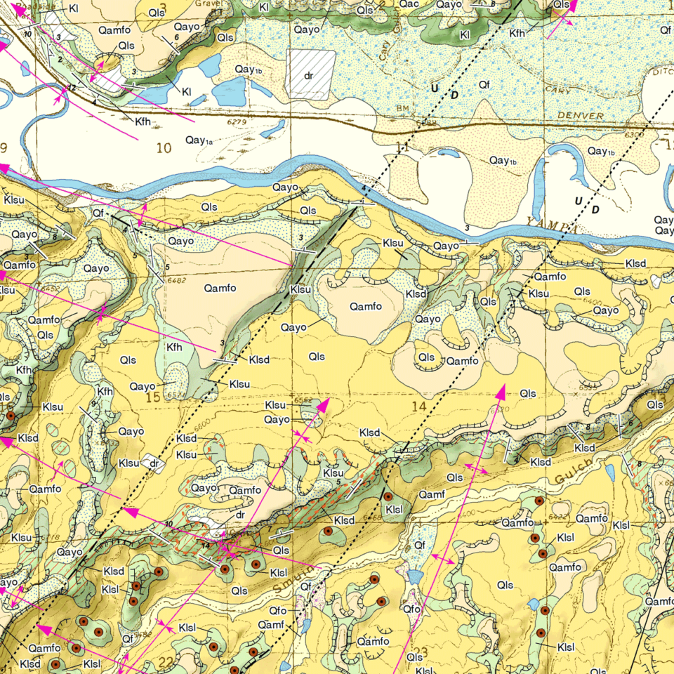 OF1505 Geologic Map of the Hayden Quadrangle, Routt County, Colorado