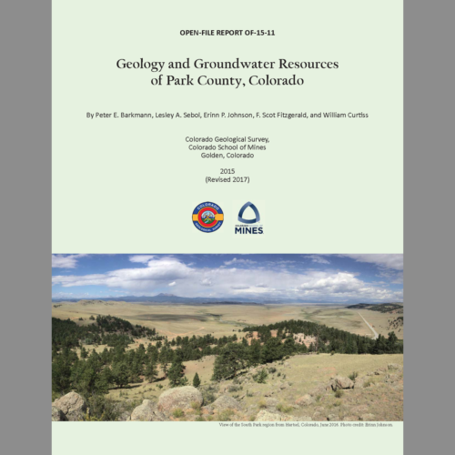 OF-15-11 Geology and Groundwater Resources of Park County, Colorado