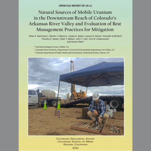 OF-19-11 Natural Sources of Mobile Uranium in the Downstream Reach of Colorado’s Arkansas River Valley and Evaluation of Best Management Practices for Mitigation