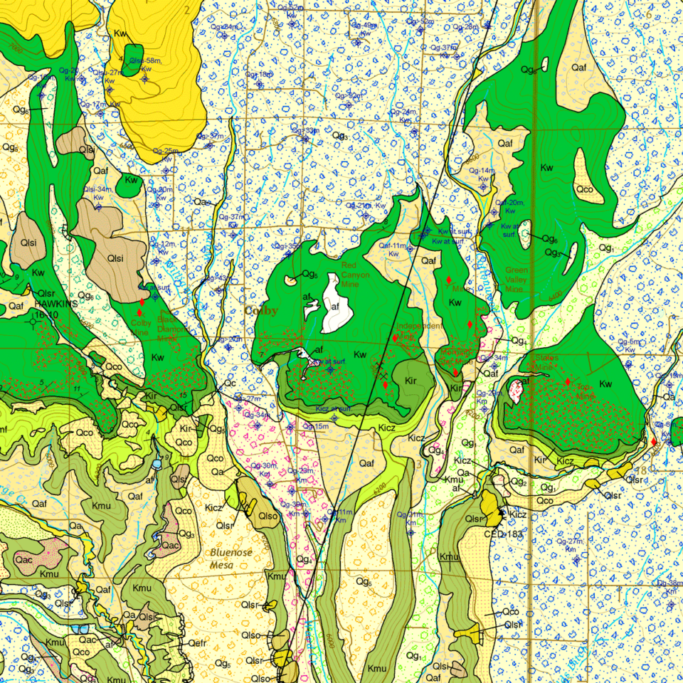 OF-20-04 Geologic Map of the Cedaredge Quadrangle, Delta County ...