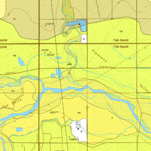 OF-20-06 Geologic Map of the Kersey Quadrangle, Weld County, Colorado (detail)