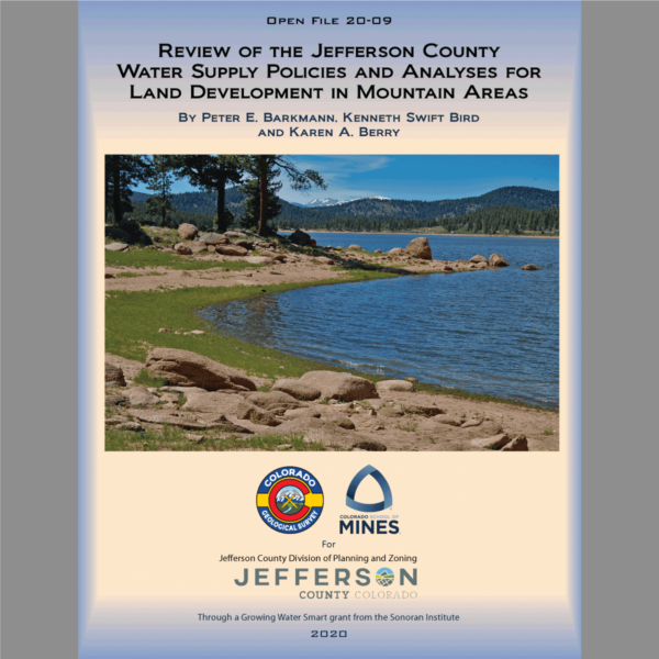OF-20-09 Review of the Jefferson County Water Supply Policies and Analyses for Land Development in Mountain Areas