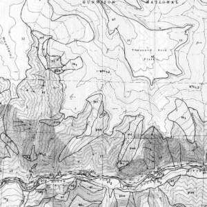 OF-78-12 Geologic Hazards, North Fork Gunnison River Valley, Delta and Gunnison Counties, Colorado (detail)