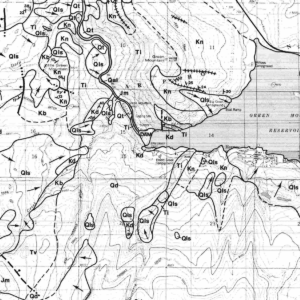 OF-80-06 Geology for Land-Use Planning in the Green Mountain Reservoir Area, Summit County, Colorado (detail)