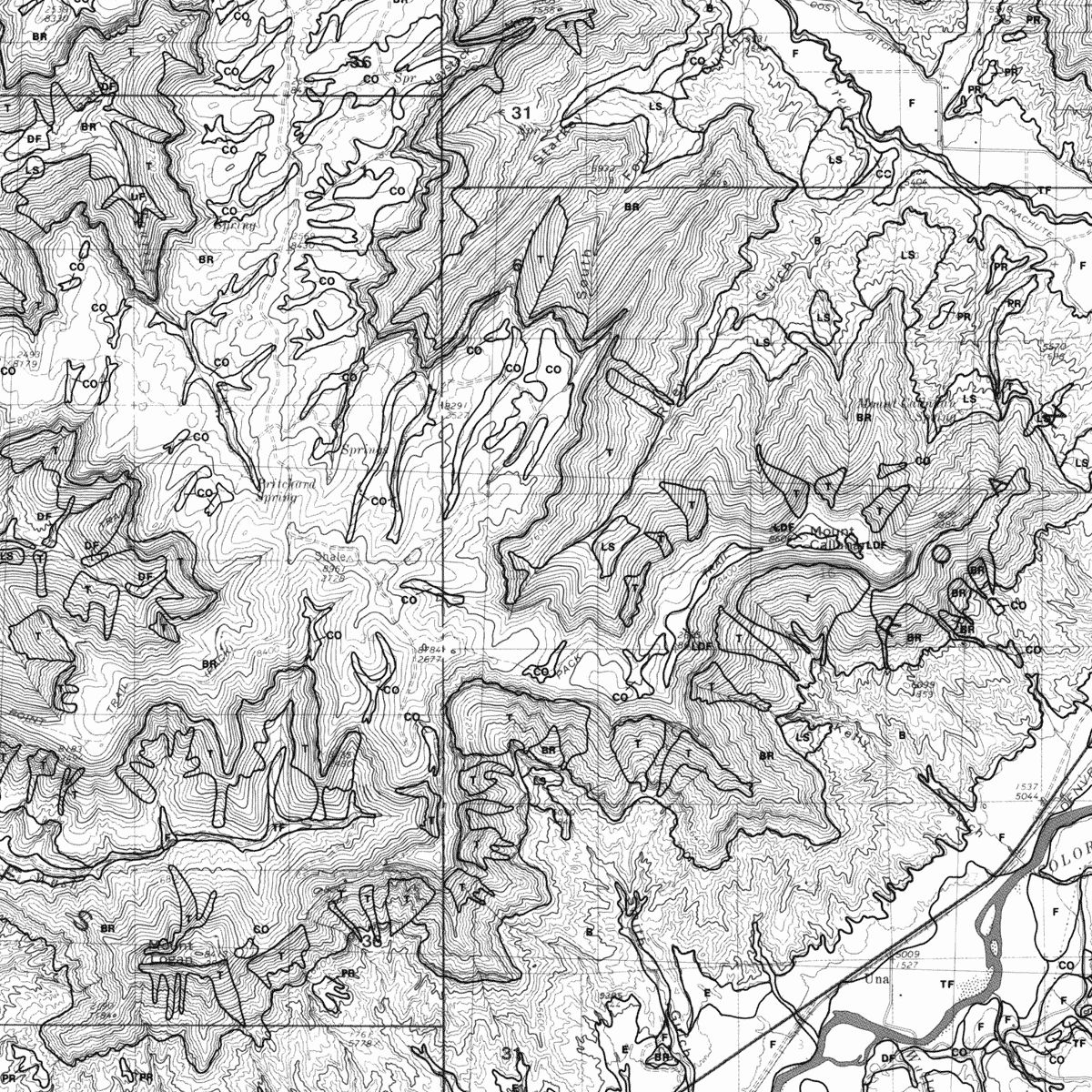 OF-85-01 Surficial Geology