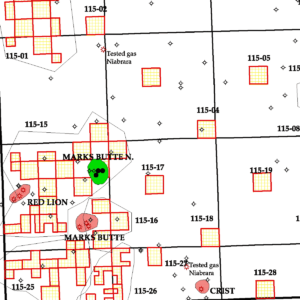 OF-99-08 Evaluation of Mineral and Mineral Fuel Potential of Sedgwick County State Mineral Lands Administered by the Colorado State Land Board (detail)