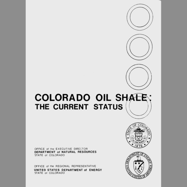 OS-07 Colorado Oil Shale: The Current Status, 1979