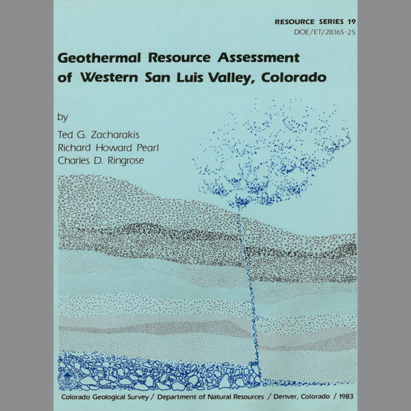 RS-19 Geothermal Resource Assessment of Western San Luis Valley, Colorado