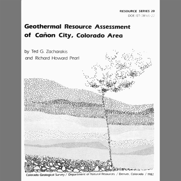 RS-20 Geothermal Resource Assessment of Cañon City, Colorado Area