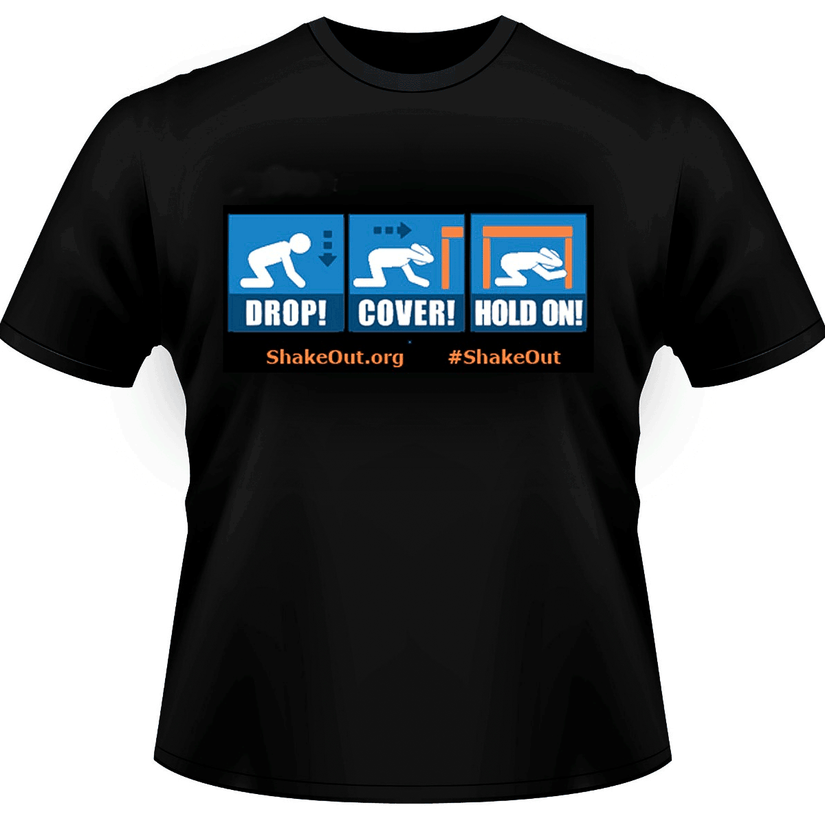 The Great Colorado ShakeOut T-Shirt.