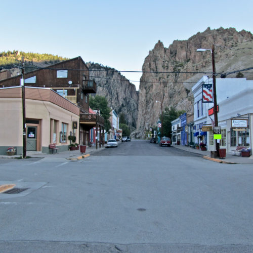 Downtown Creede in 2010. Photo credit: Vince Matthews for the CGS.