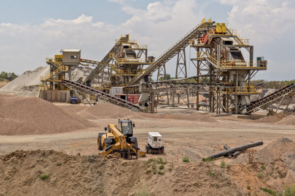 Albert Frei and Sons aggregate quarry in Henderson, Colorado. Photo credit: Mike O'Keeffe for the CGS.
