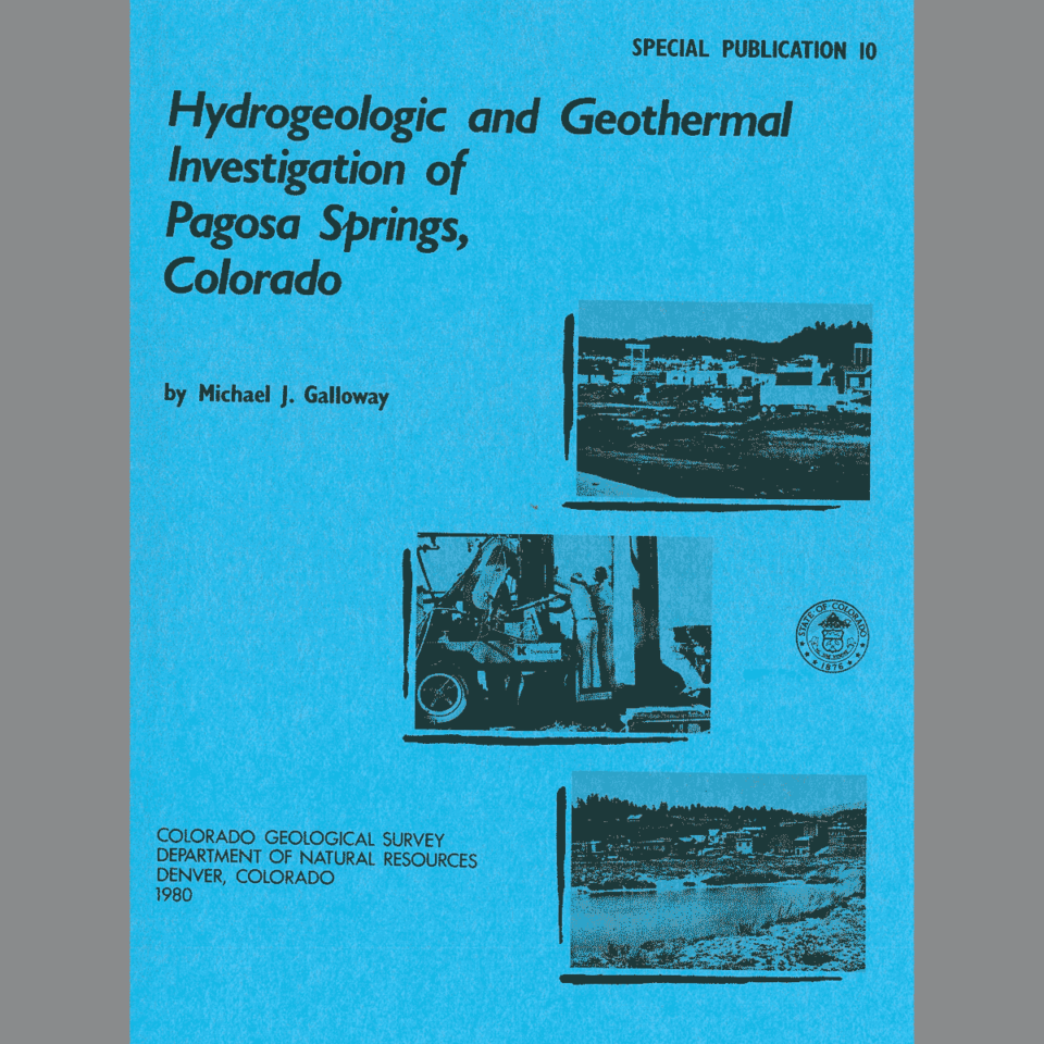 SP10 Hydrogeologic and Geothermal Investigation of Pagosa Springs
