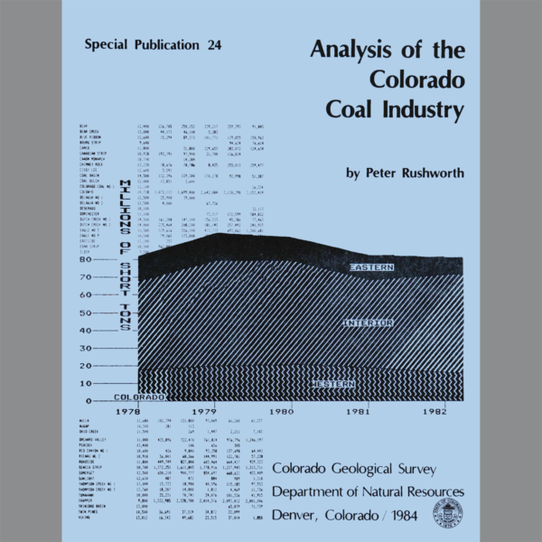 SP-24 Analysis of the Colorado Coal Industry